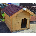 Wooden Dog House 90 x 120 cm - Pressure Treated Timber-Houses for Dogs-Kennels