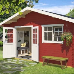 Ξύλινο Σπίτι ΤΕΡΨΙΧOΡΗ 505x505cm με Πάτωμα Gotland 7F LASITA MAJA - Λυόμενες Αποθήκες και Ξύλινα Σπίτια