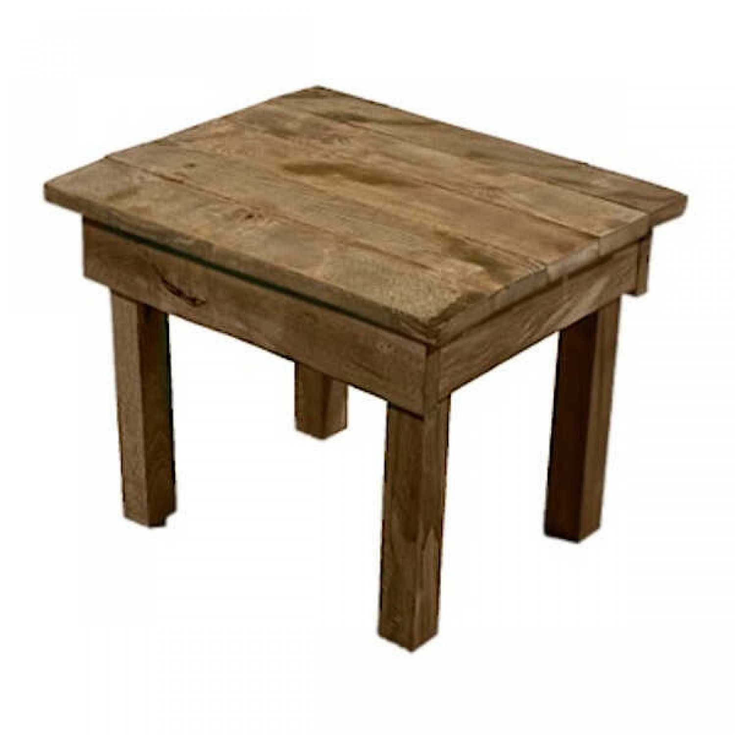Sun Lounger Table 36x40x(Η)32cm Impregnated Paint - Outdoor Furniture Sun Lounger Table 36x40x(Η)32cm Impregnated Paint