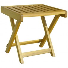 Τραπέζι Teak Ξαπλώστρας 45(Υ)x40x40cm | Τραπεζάκια