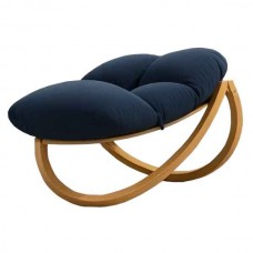 Ξύλινη Πολυθρόνα TIGA Elegant Contrast 119x100x65cm & Μαξιλάρι CZILLO - Ξύλινες Πολυθρόνες Εσωτερικού-Εξωτερικού Χώρου