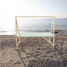 Ξύλινο Τραπέζι Party BOHEMIAN 200x71x(Υ)198cm Τιρκουάζ - Ξύλινα Τραπέζια Σκανδιναβικού Ξύλου