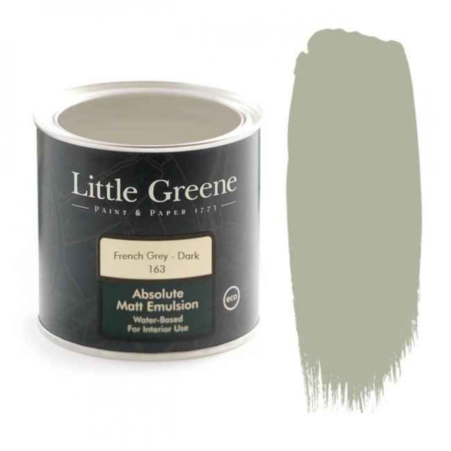 Ματ Πλαστικά Χρώματα της Little Greene - French Grey Dark | Κηπογεωργική