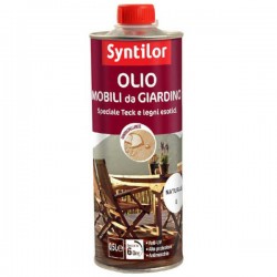 Λάδι Ξύλου Teak Syntilor Συντήρησης-Ανανέωσης Ματ Άχρωμο