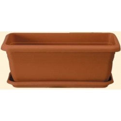 Πλαστικές Ζαρντινιέρες Σειράς Terracotta