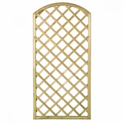 Διαγώνια Καφασωτά Αψίδα (12x12) 180(Y)x90cm - Είδη Περίφραξης
