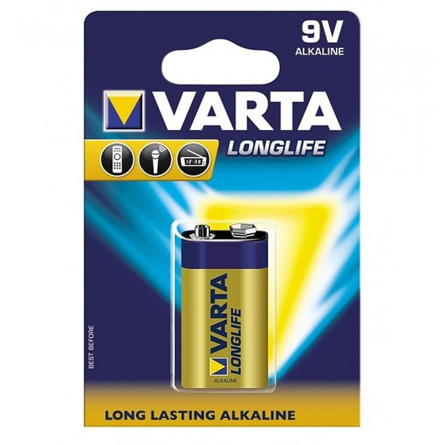 Μπαταρία Αλκαλική 9V Varta Longlife | Αλκαλικές Μπαταρίες για Προγραμματιστές - Computer Μπαταρίας Μπαταρία Αλκαλική 9V Varta Longlife |kipogeorgiki.live