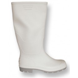 Safety Work Galoshes White PVC | Kipogeorgiki
