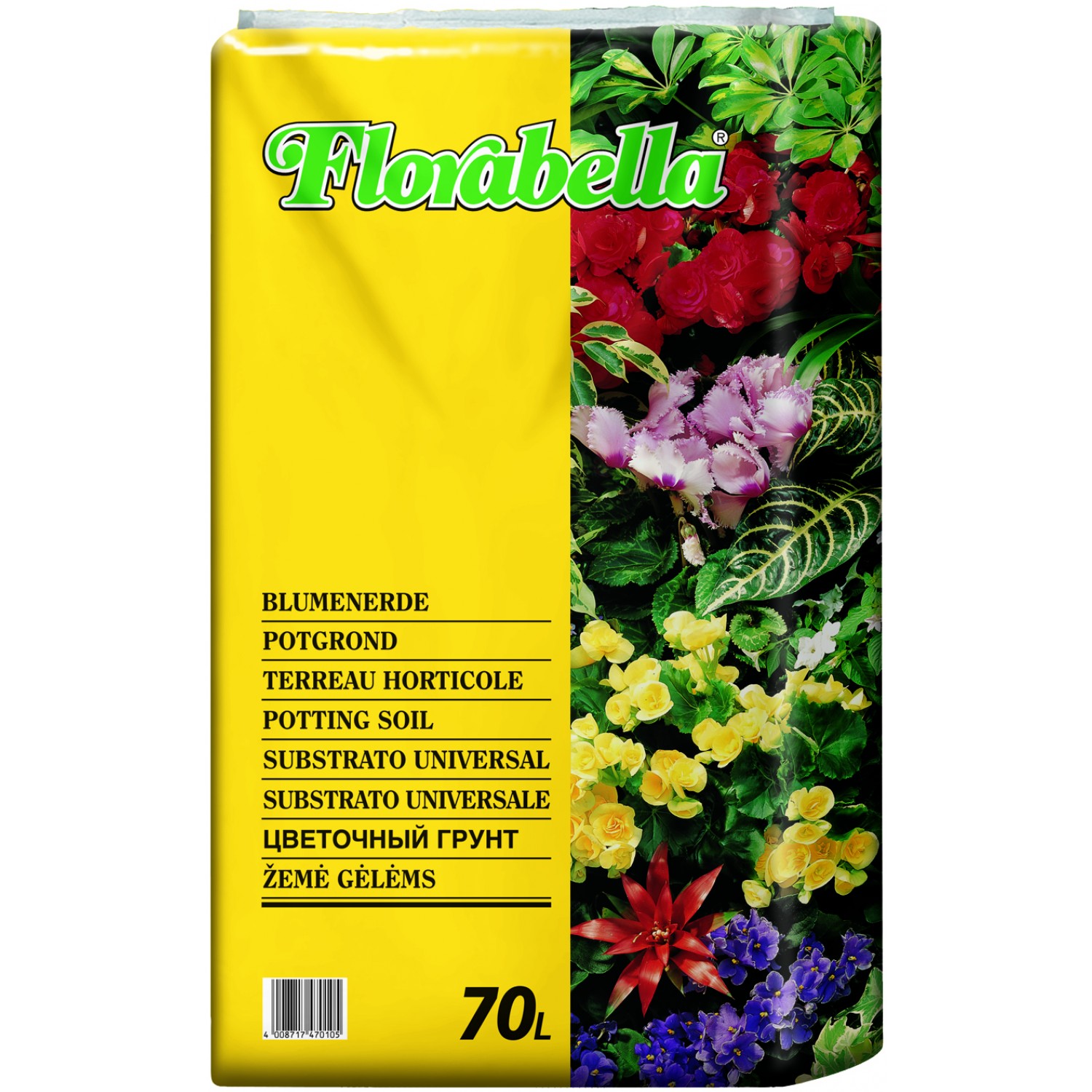 Φυτόχωμα Florabella Blumenerde 70lt Γενικής Χρήσης - Συσκευασμένα Φυτοχώματα Φυτόχωμα Florabella Blumenerde 70lt Γενικής Χρήσης