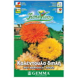 Καλέντουλα Διπλή Μίγμα 0,8g Σπόροι (Calendula officinalis)