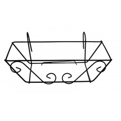 Hanging metal base for window pot 40x22cm |kipogeorgiki.live