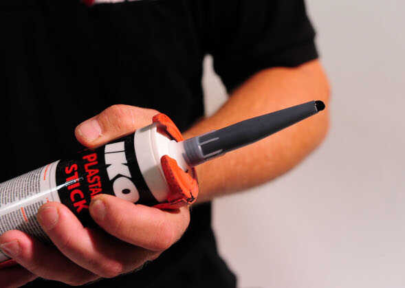 To Apply Shingle Plastal Stick