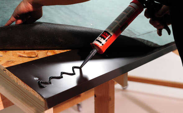 Shingle Plastal Stick Application