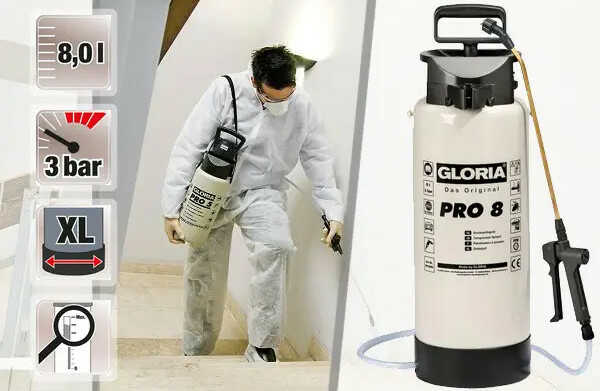Ψεκαστήρας GLORIA Pro 8 Profiline