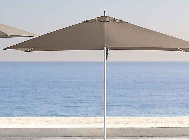 Umbrella D250cm Replacement Polyester Canopy Cloth Mocha