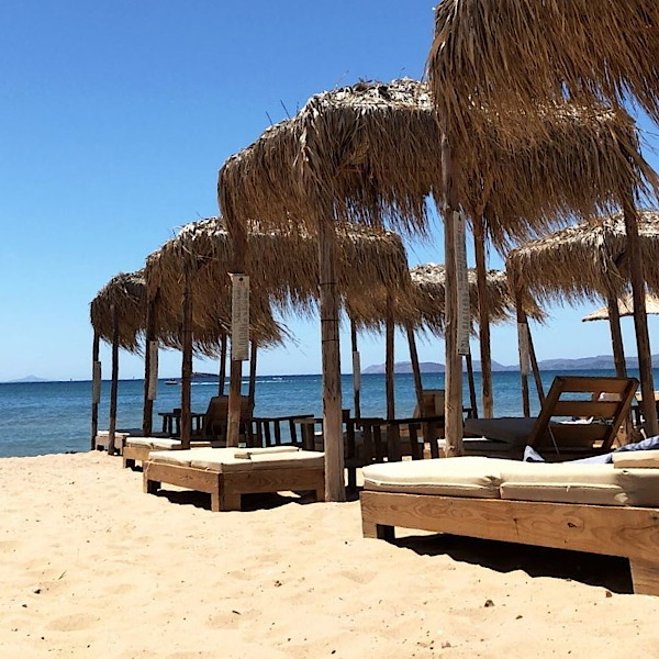 Ομπρέλα Παραλίας Φοινικόφυλλο MAJORCA Τετράγωνη 200x200cm-Ø8x300cm Ιστός