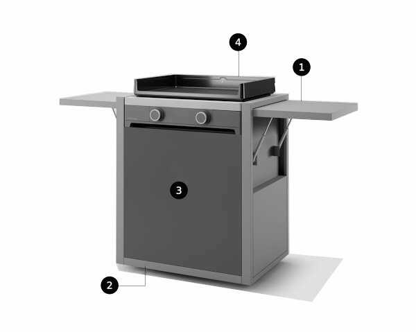 Βάση Ψησταριάς MODERN 75 Forge Adour