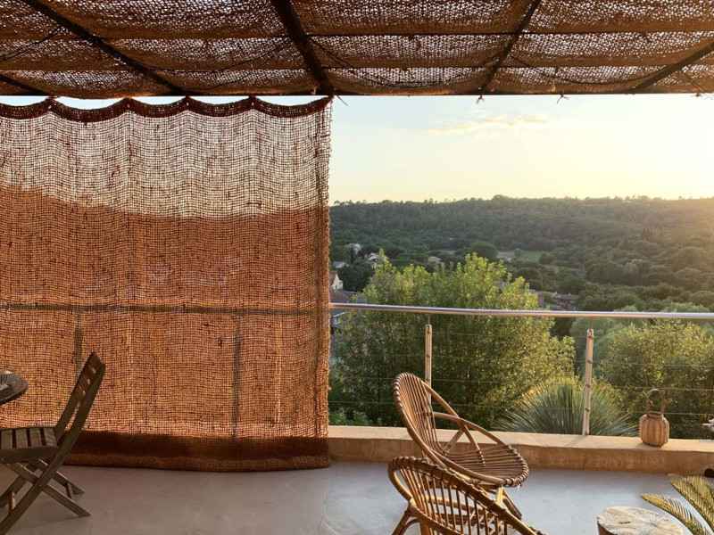 Coconut Shade Sail for Privacy and Shadow