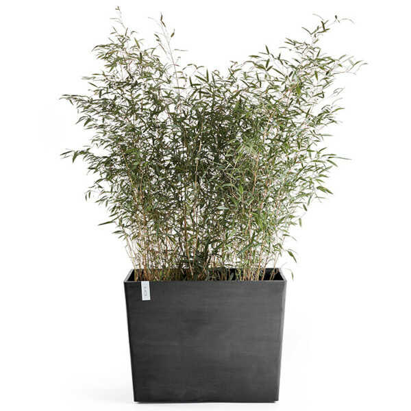 Φυτεμένη Ζαρντινιέρα Paris Ecopots Γκρι Σκούρο