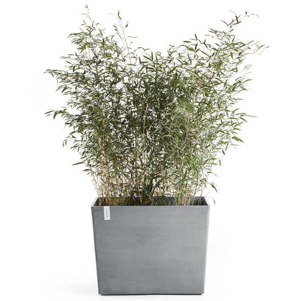 Φυτεμένη Ζαρντινιέρα Paris Ecopots Γκρι Μπλε