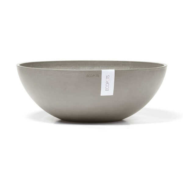 Vienna 50 Round Planter Brown (Taupe)