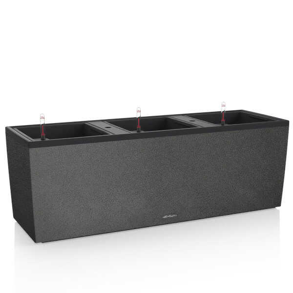 Planter TRIO Stone Graphite Black