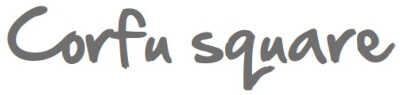 Corfu Square Pots Logo