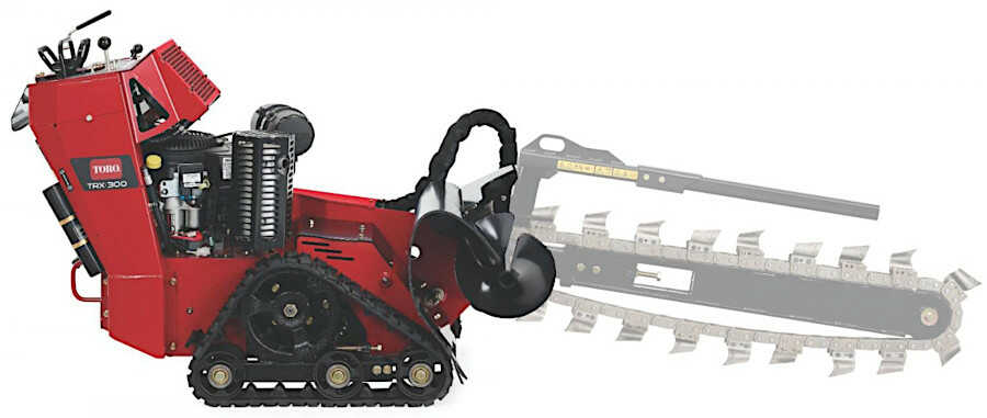 Toro Σκαπτικό Αλυσίδας TRX16 16hp Kawasaki με Ερπύστριες-Μονάδα