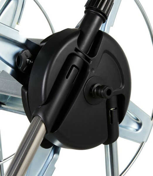 Μεταλλικό Καρούλι Λάστιχου με Ρόδες IDEA PREMIUM 60m GF8000-5787 Λεπτομέρεια Σύνδεσης Λάστιχου