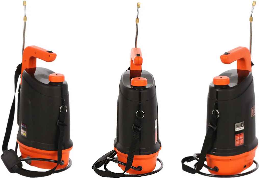 Ψεκαστήρας Μπαταρίας Πλάτης Black & Decker 5lt (3,7V - 2,6Ah)
