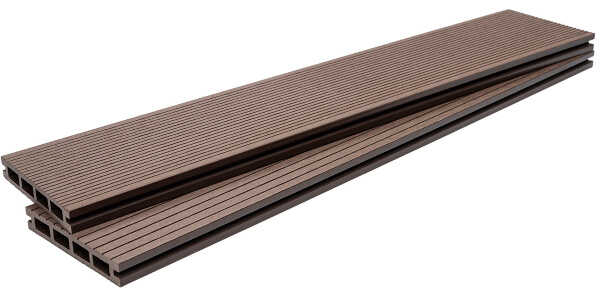 WPC Decking Board DARK BROWN 2.5x14.5x360cm