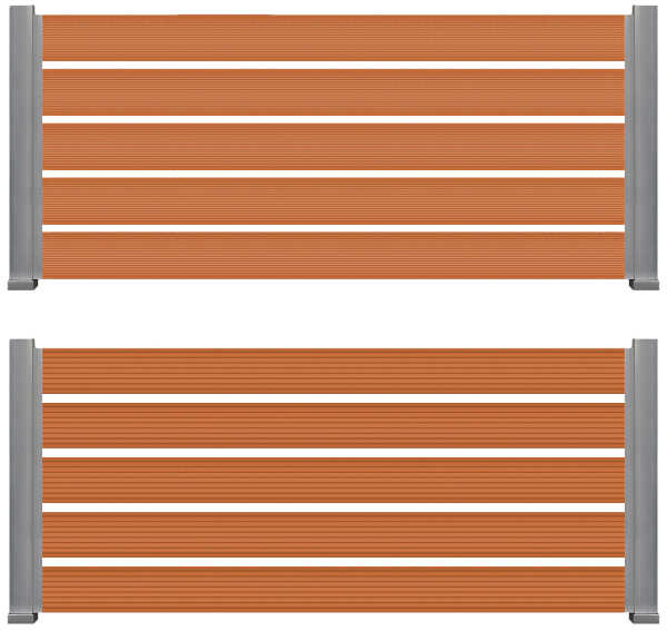 Sample Fences & with Both Sides of the Board