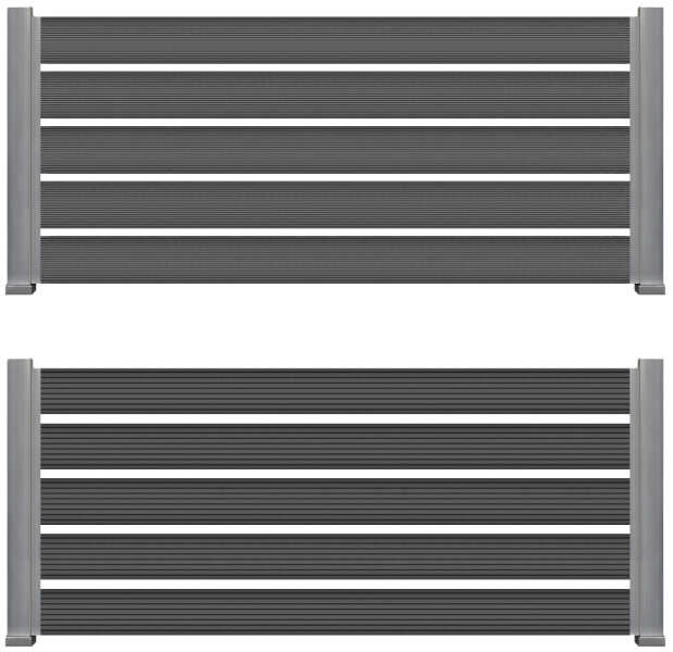Sample Fences & with Both Sides of the Board