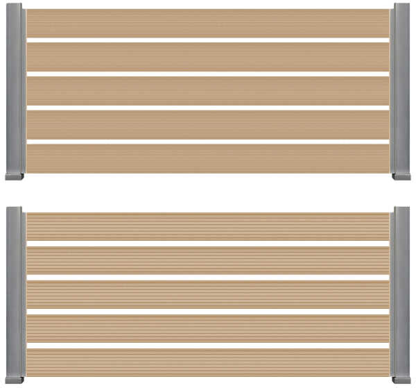 Sample Fences & with Both Sides of the Board