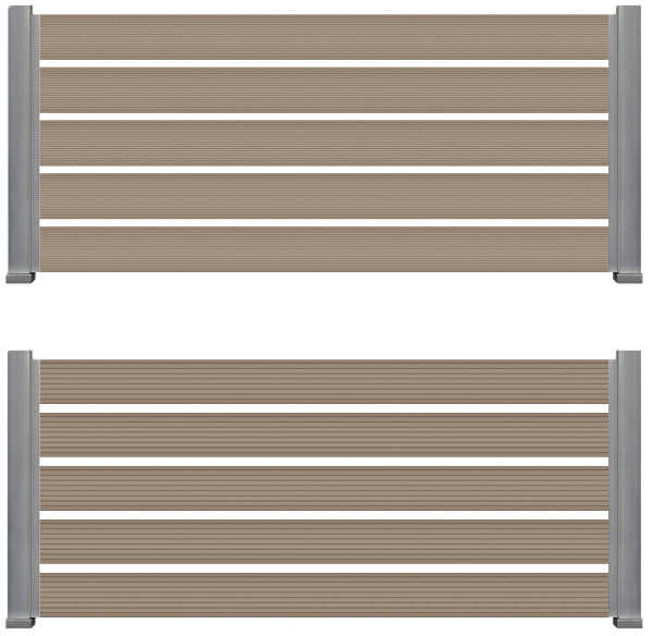 Sample Fences & with Both Sides of the Board