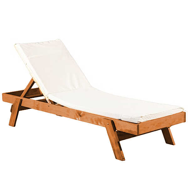 Ξαπλώστρα Ξύλινη Στοιβαζόμενη 200x61x(Y)33/100cm Τάβλα 18mm Καρυδί