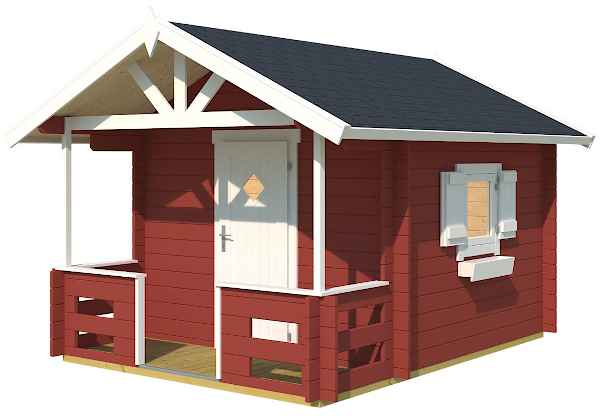 Painted Log Houses LIDO 4