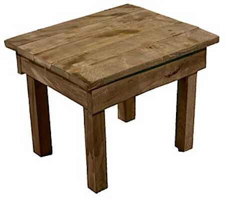 Sun Lounger Table 36x40x(Η)32cm Impregnated Paint
